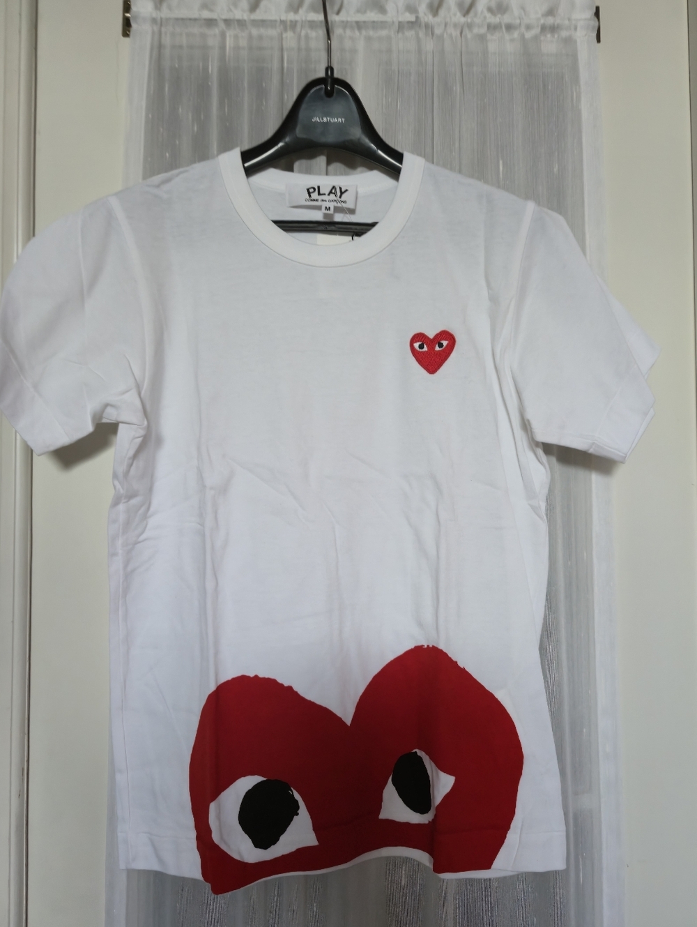 Comme des Garçons PLAY White Crewneck T-Shirt